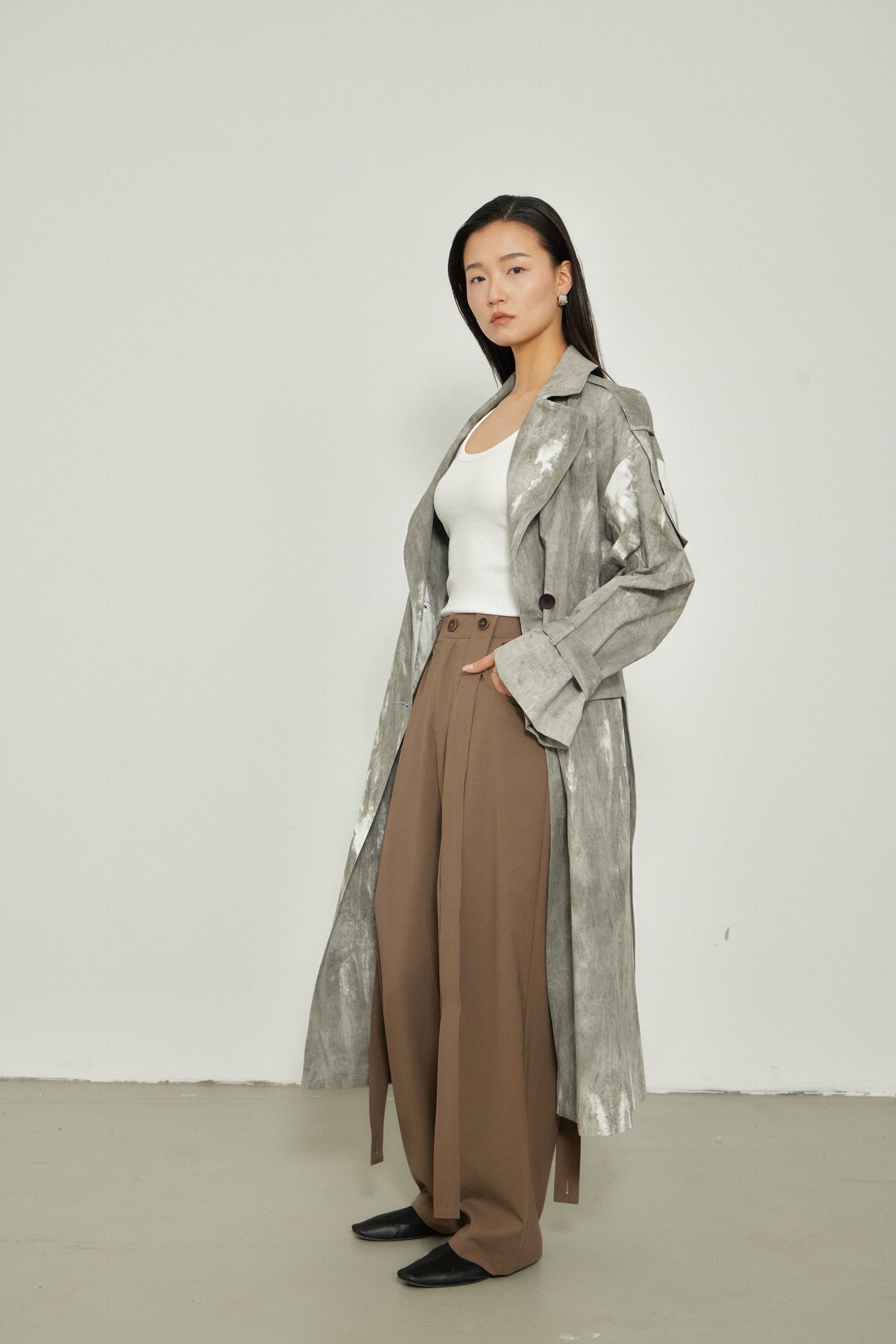 Trench gris