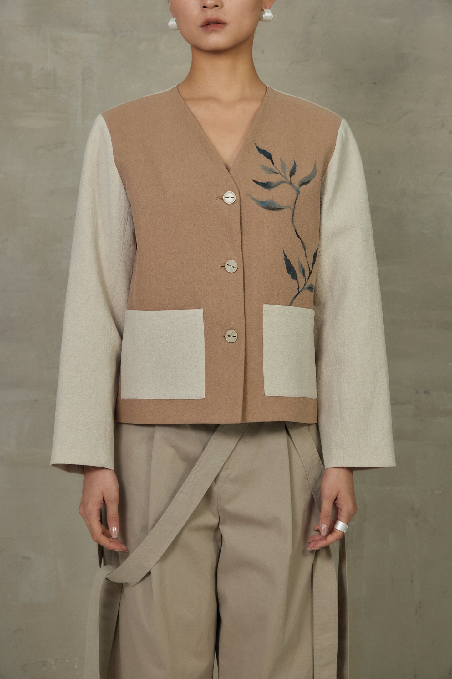 Veste lin coton (mix and match)