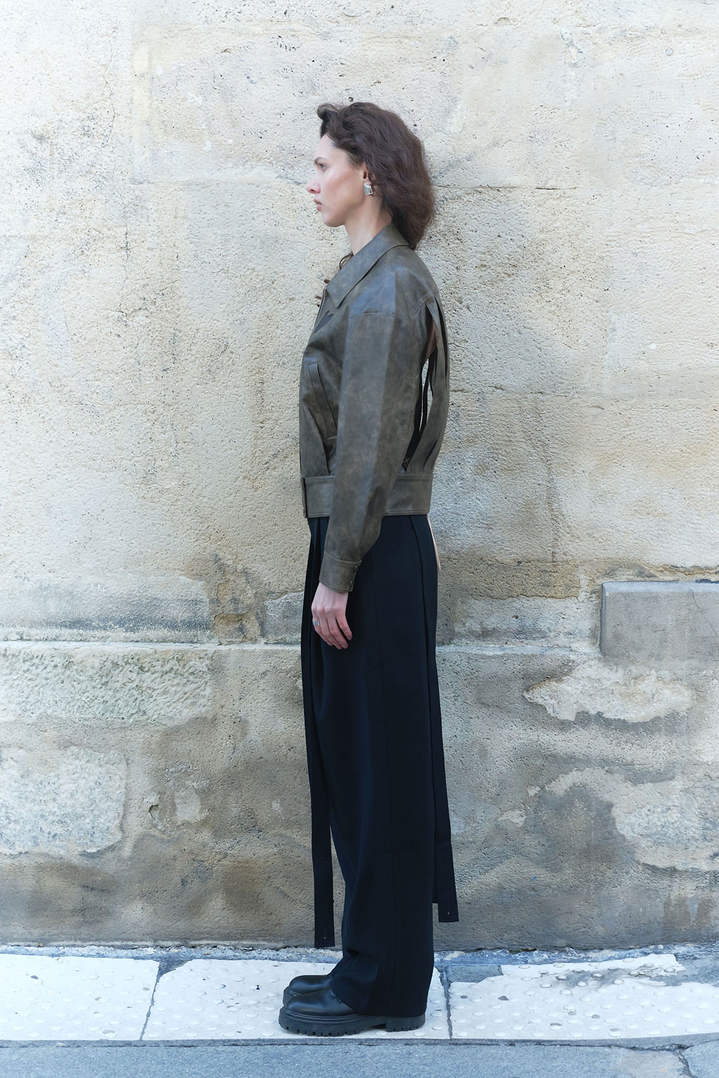 PU Jacket with Heat-Reactive Heart Detail