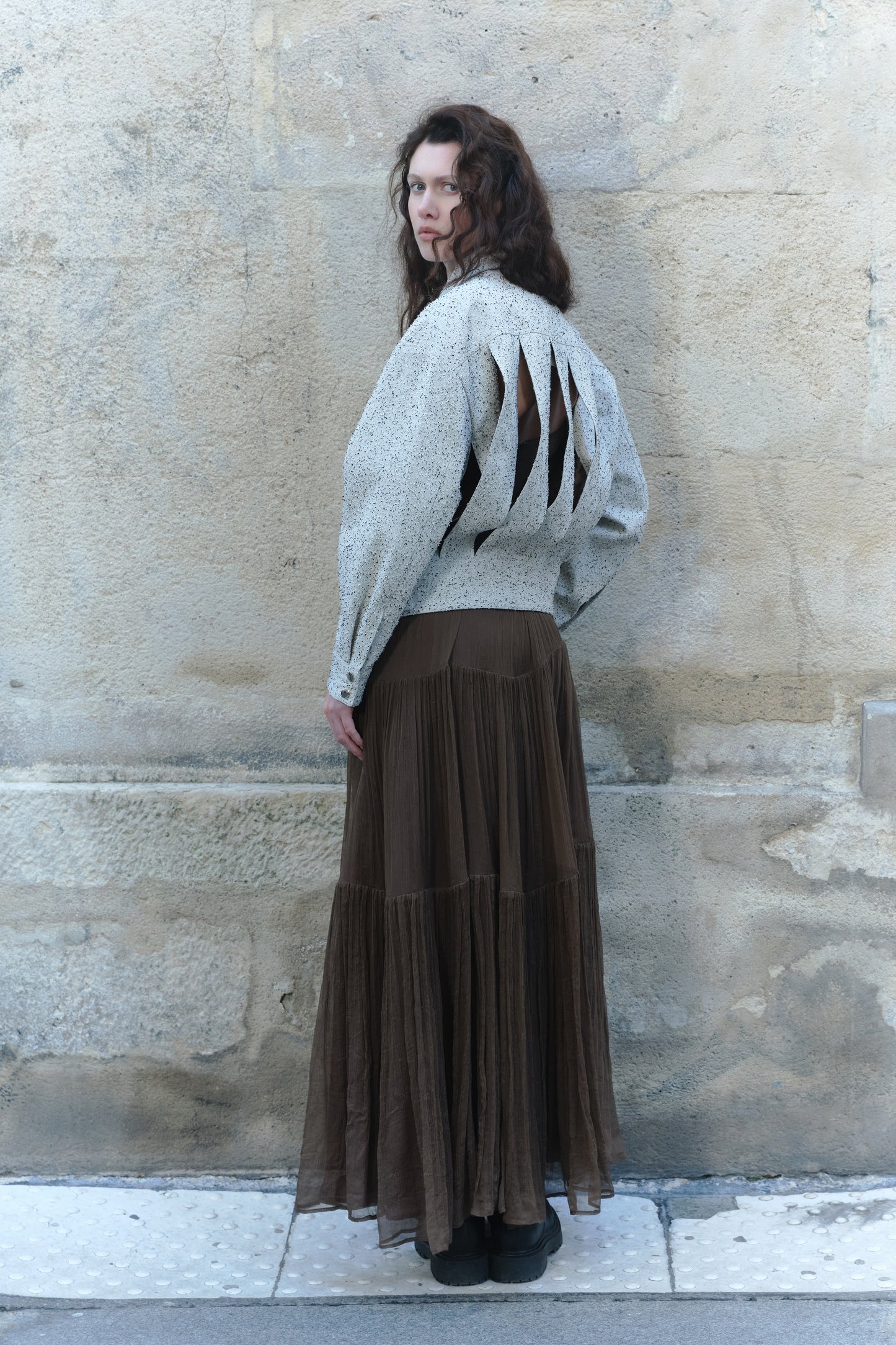 Jacket with Heat-Reactive Heart Detail