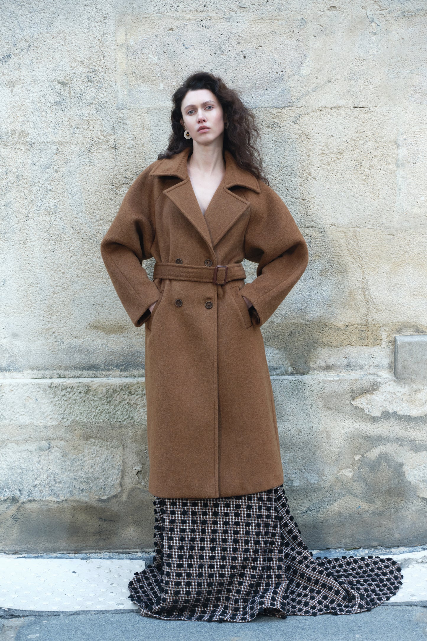 Brun Classic Double-breasted Coat