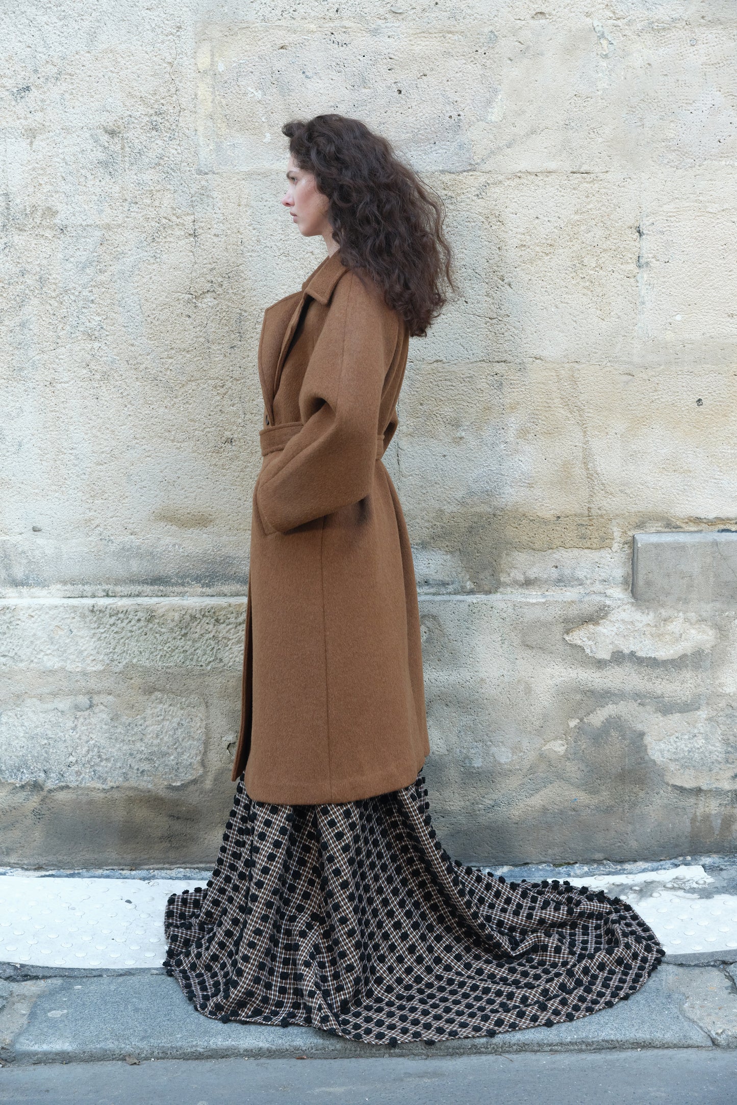 Brun Classic Double-breasted Coat