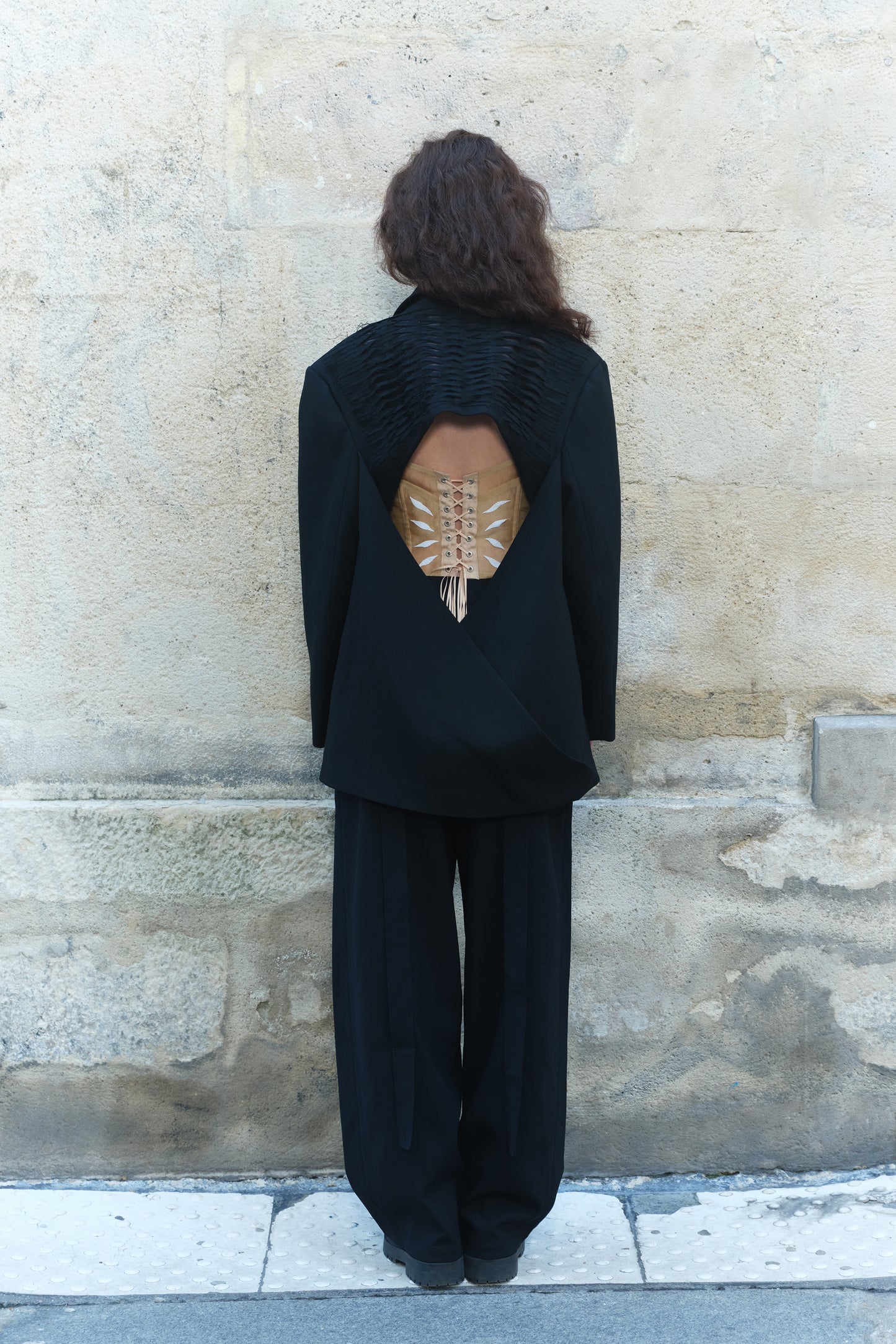 Blazer with Heat-Reactive Heart Detail
