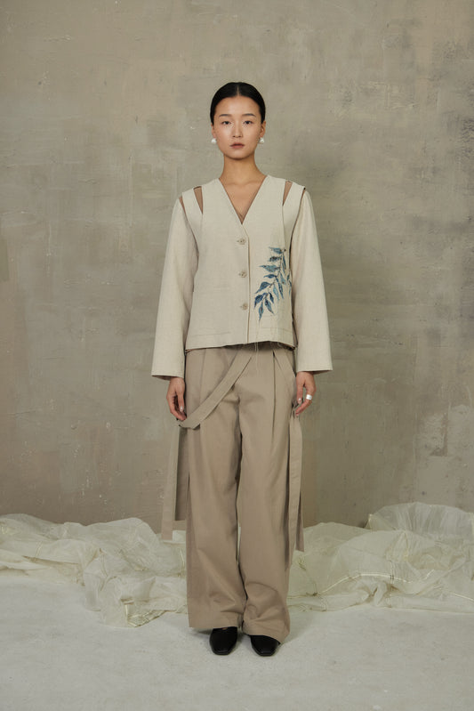 Veste lin coton (mix and match)