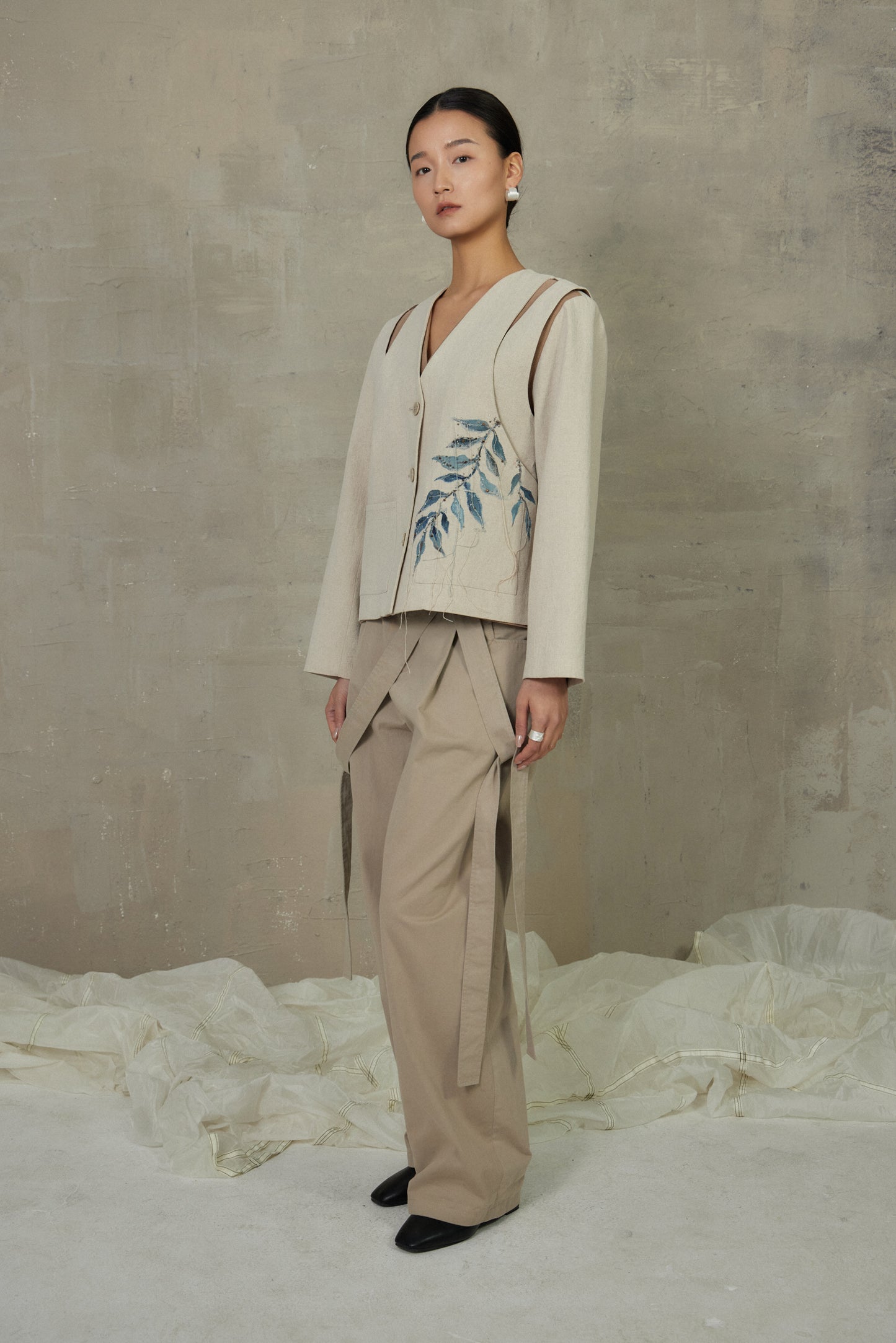 Veste lin coton (mix and match)